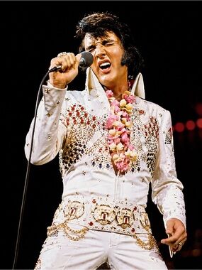 Elvis Presley Hawaii Concert Prints | Rare Vintage Rock Star Wall Art Set
